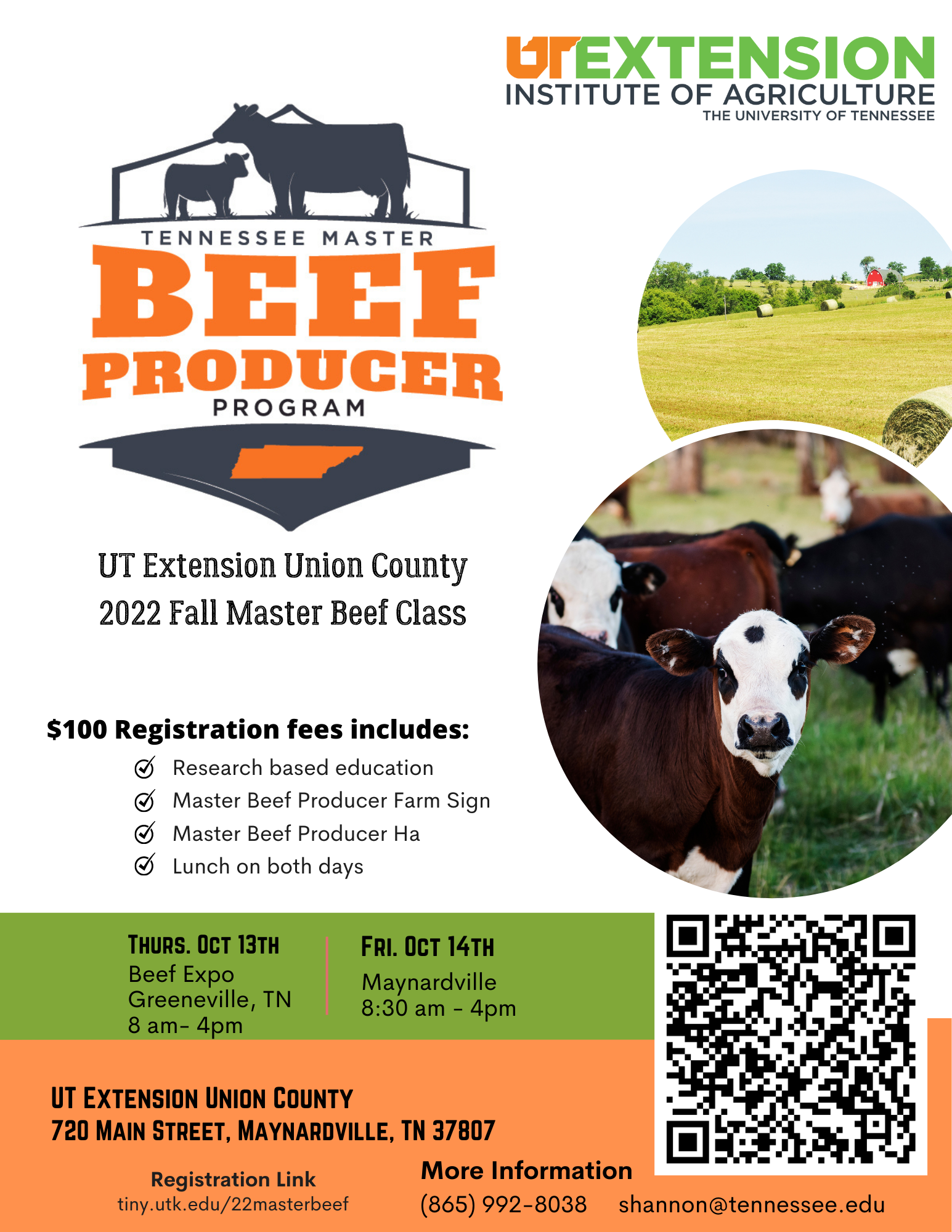 Union County Master Beef Program Offered Historic Union County